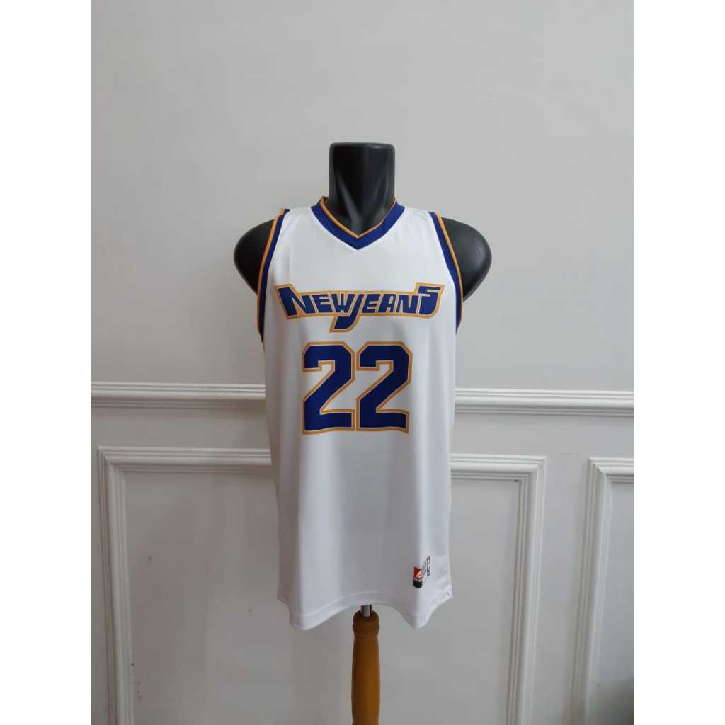 PUTIH New Jeans Jersey Basketball Haerin 22 White KPOP Series Shopee Singapore