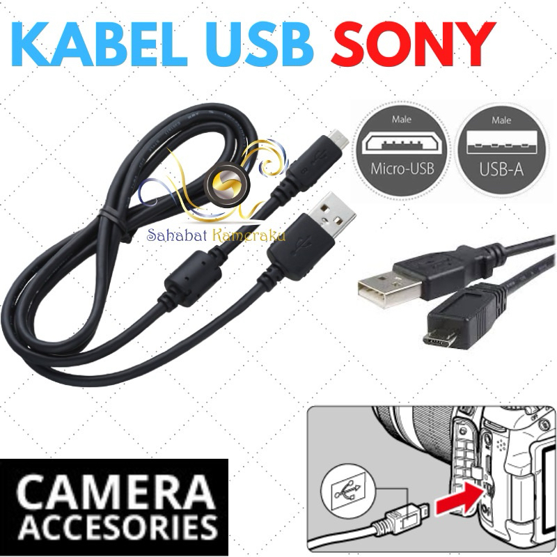 SONY USB Charger Cable Cyber-shot DSC-RX100M3 (RX100 III) HDR-AS30 ...