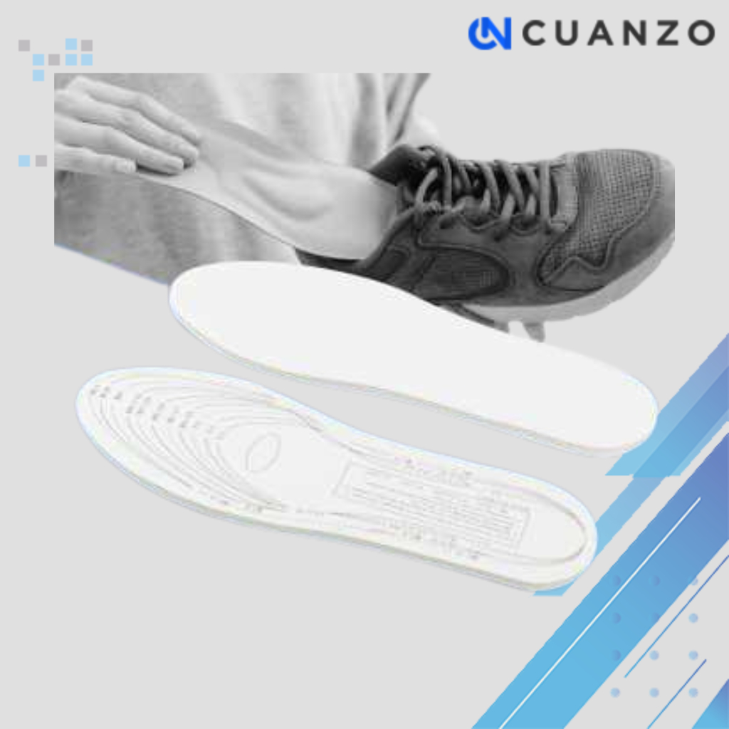 1 Pair Memory Foam Orthopedic Footwear Shoes Futsal Badminton Ball Sports Shoes Insole Soft Soft Thick Durable Anti Slip Inshole Shock Standard