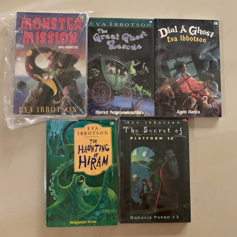 Set of 5 Novels by Eva Ibbotson (Monster Mission, The