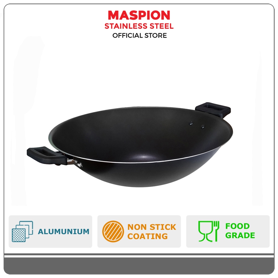 Maspion Wajan Anti Lengket New Prisma Wok 30 cm