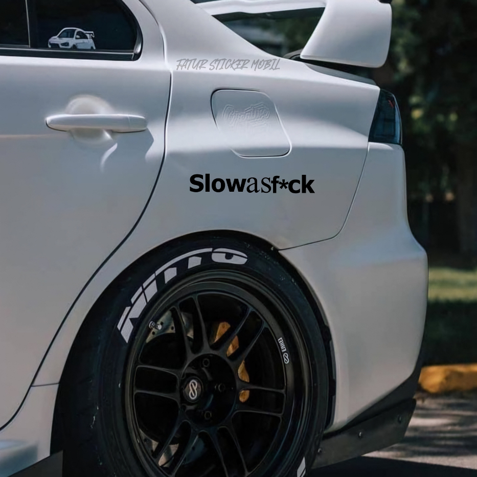 SLOWASF*CK Stickers, SLOWASF*CK cutting stickers, Cutting stickers ...