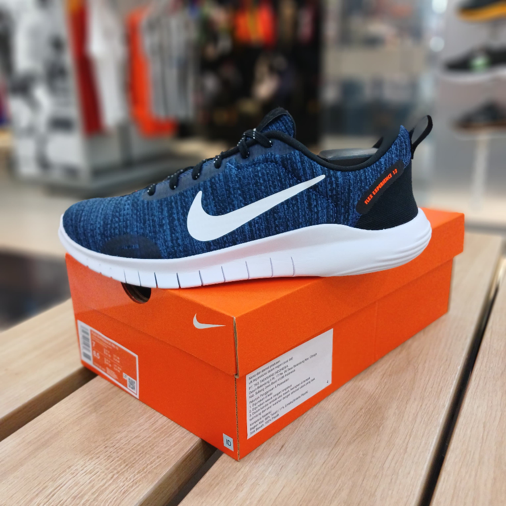 Men s Running Shoes NIKE Flex Experience Run 12 Light Iron Ore Black DV0740 001 Original Shopee Singapore