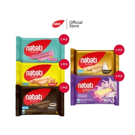 RicheeSE Nabati Wafer 2000 - Netto 39 Gr - Gambar 2