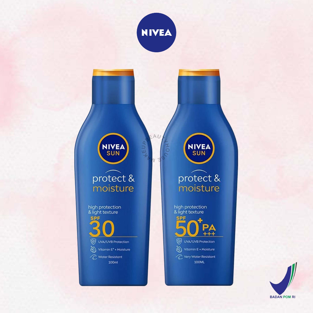 Nivea Sun Protect And Moisture Lotion Spf 30spf 50 100 Ml Shopee Singapore 1847