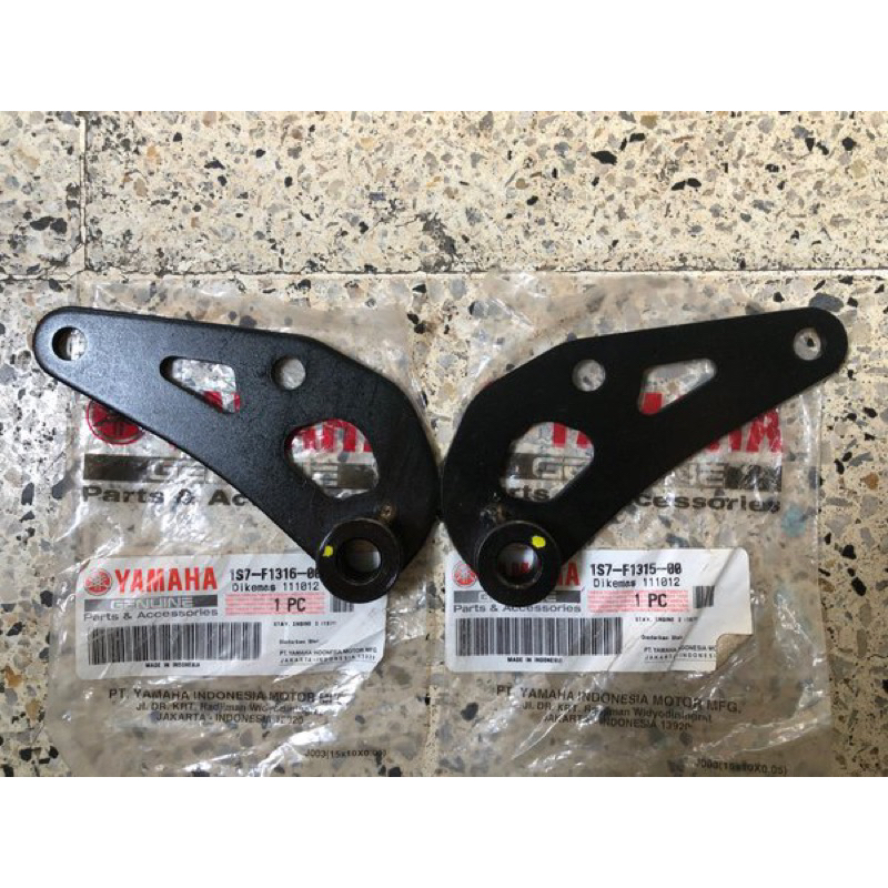 MESIN GANTUNGAN Stay Engine Iron Plate Bracket Jupiter MX 1S7 Original ...