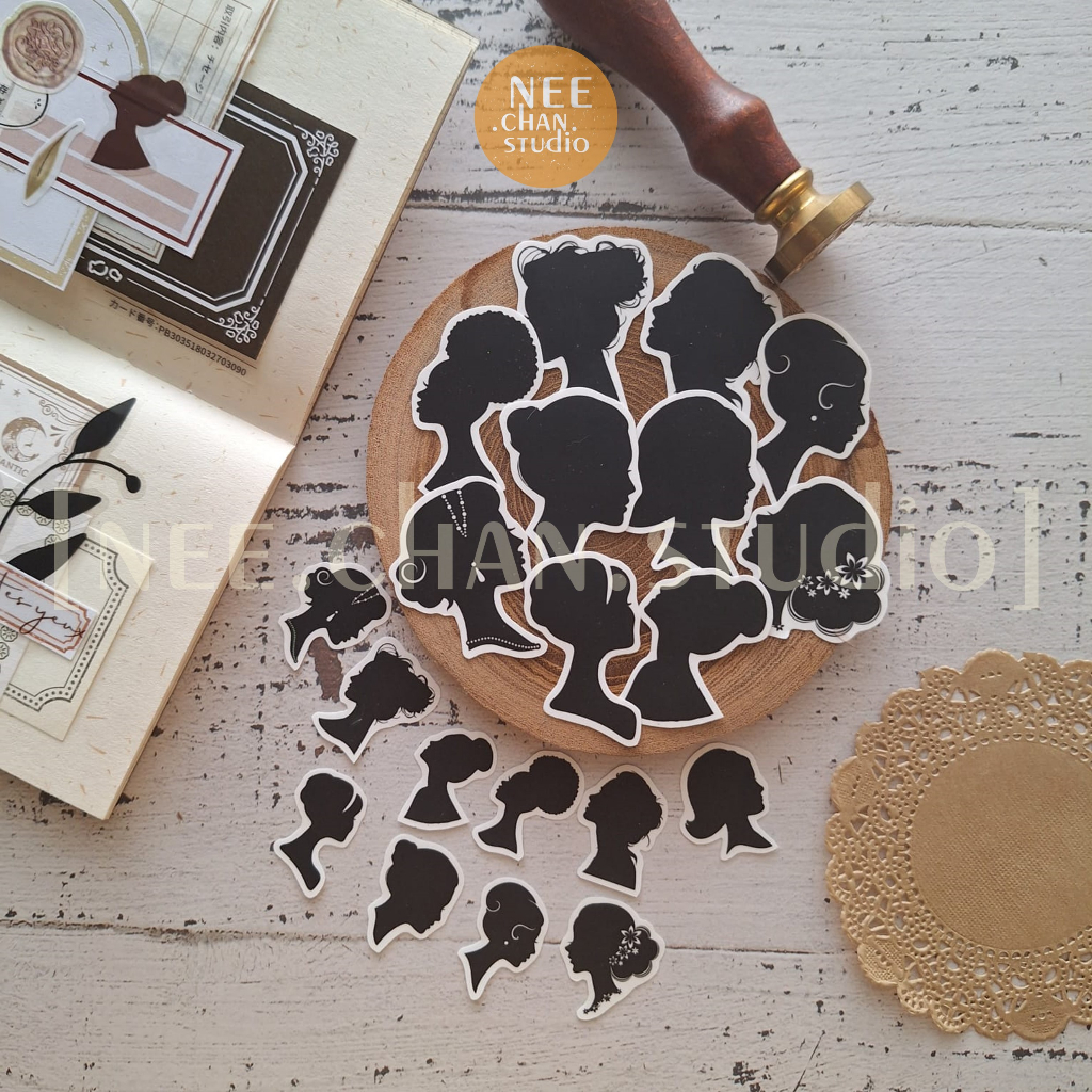 Deco Sticker / Art Journal / Journal Sticker / Die Cut / Transparent ...