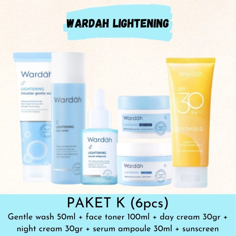 Wardah Full Set Skincare