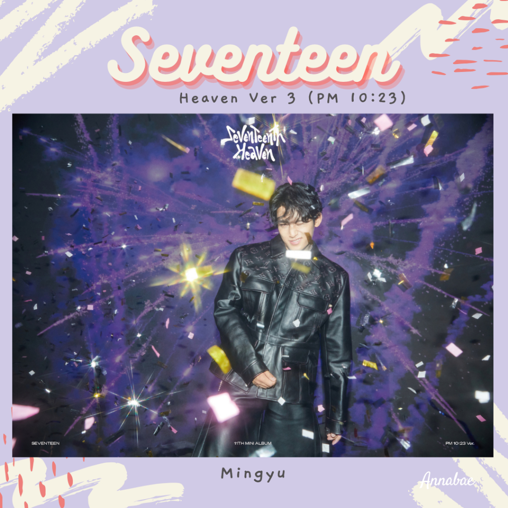 Seventeen Poster Heaven Ver 3 Seventeen Merchandise Kpop | Shopee
