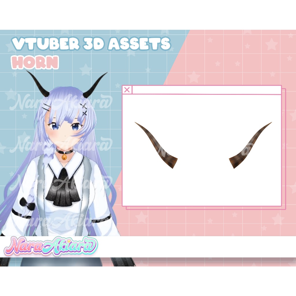 Fantasy Horns For Your 3D Virtual Characters, A Collection Of 3D