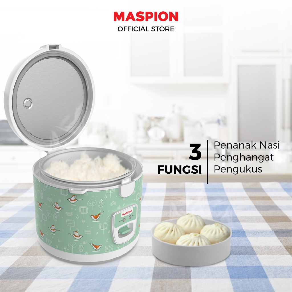 Maspion Rice Cooker Magic Com 1.8 Liter MRJ-1855 - Gambar 2