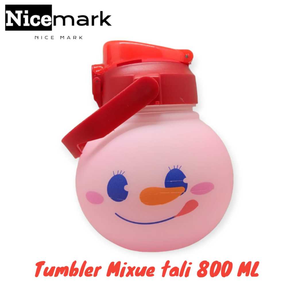Tumbler Drinking Bottle Tali Mixue 800ml /1032 Large Mixue Drinking