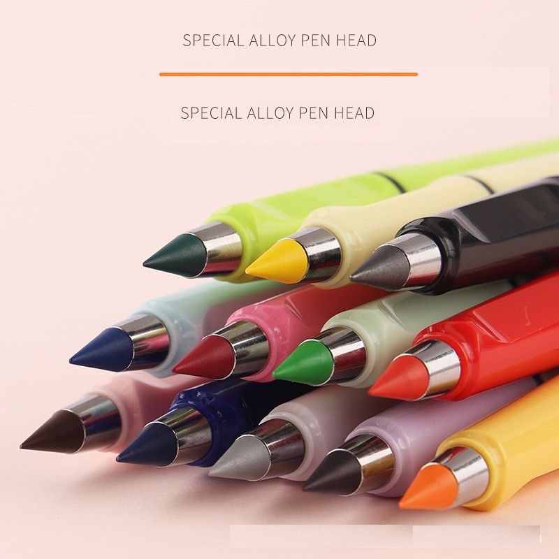 Pensil Warna Eternal Abadi 12 Warna + Penghapus - Gambar 2