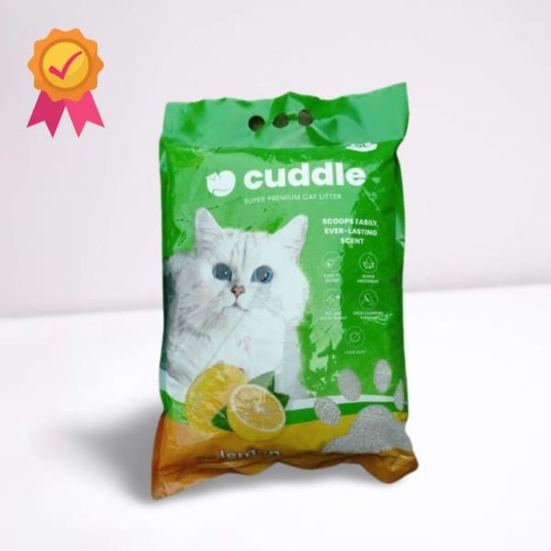 Cat Sand Cuddle 5L 10L Clump Scented Cat Litter | Shopee Singapore