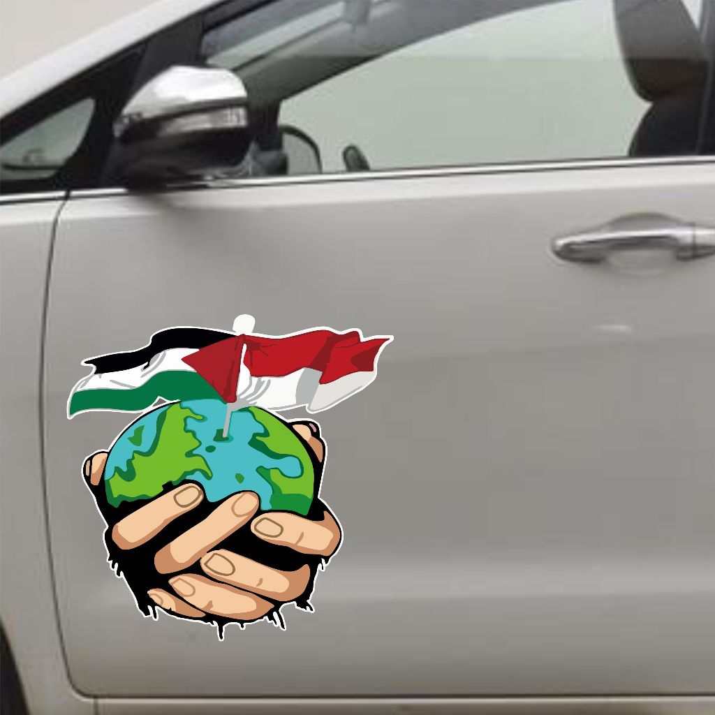 free palestine car sticker uk