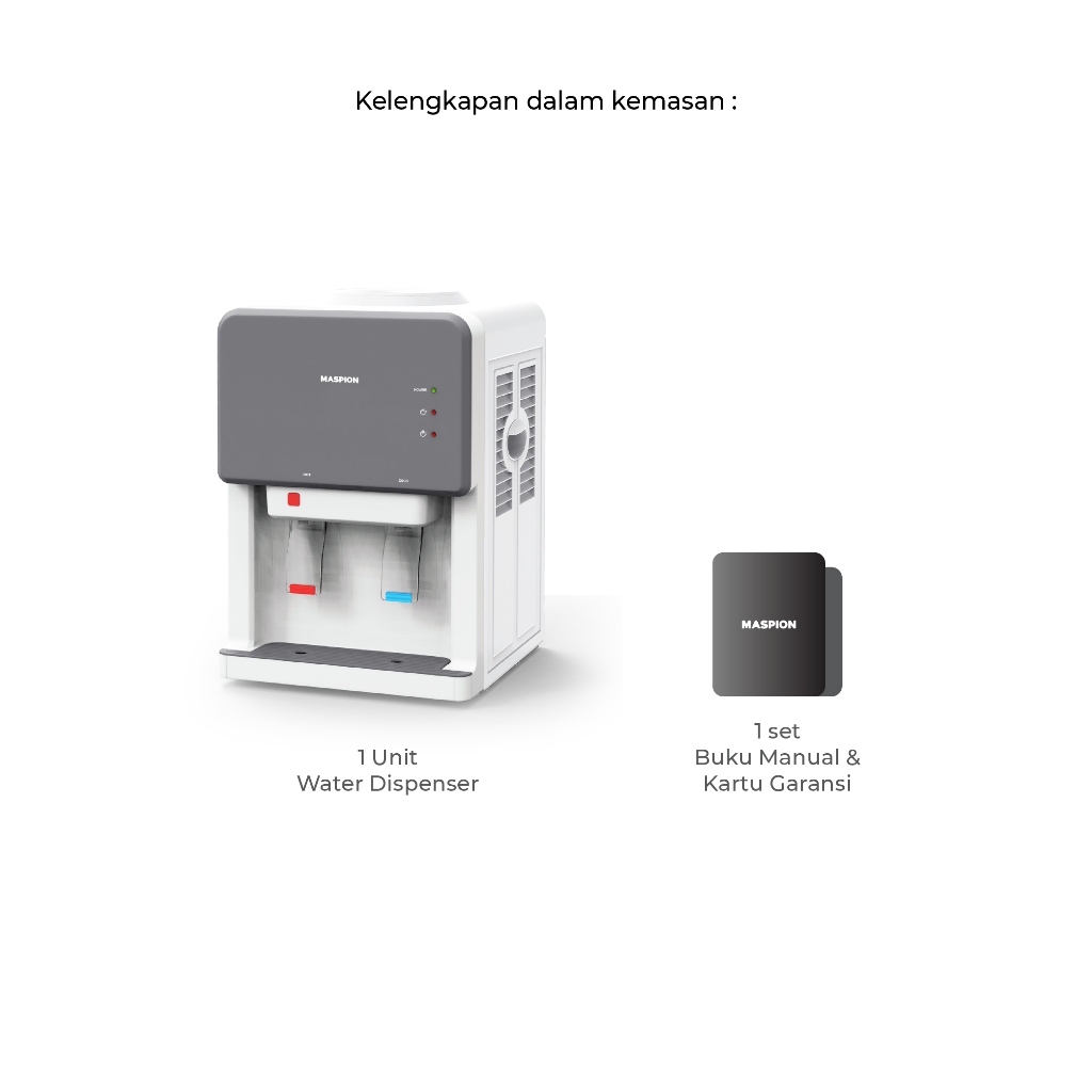 Maspion Dispenser Portable Hot and Cold MD-16 PAS - Gambar 4