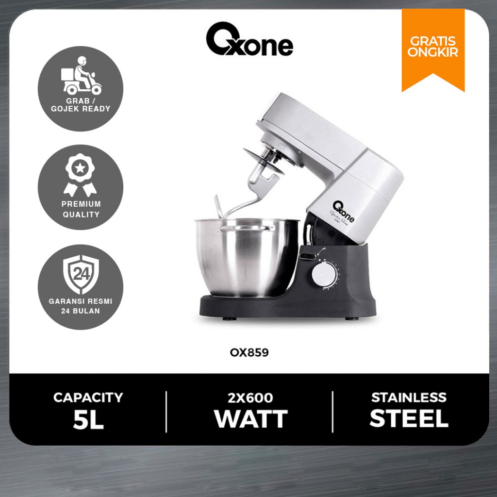 Oxone OX859 Signature Mixer Standing Mixer Multifunction