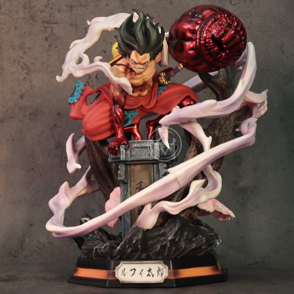 Luffy snakeman gear 4th by Tiantong studio smoke effects mugiwara ...