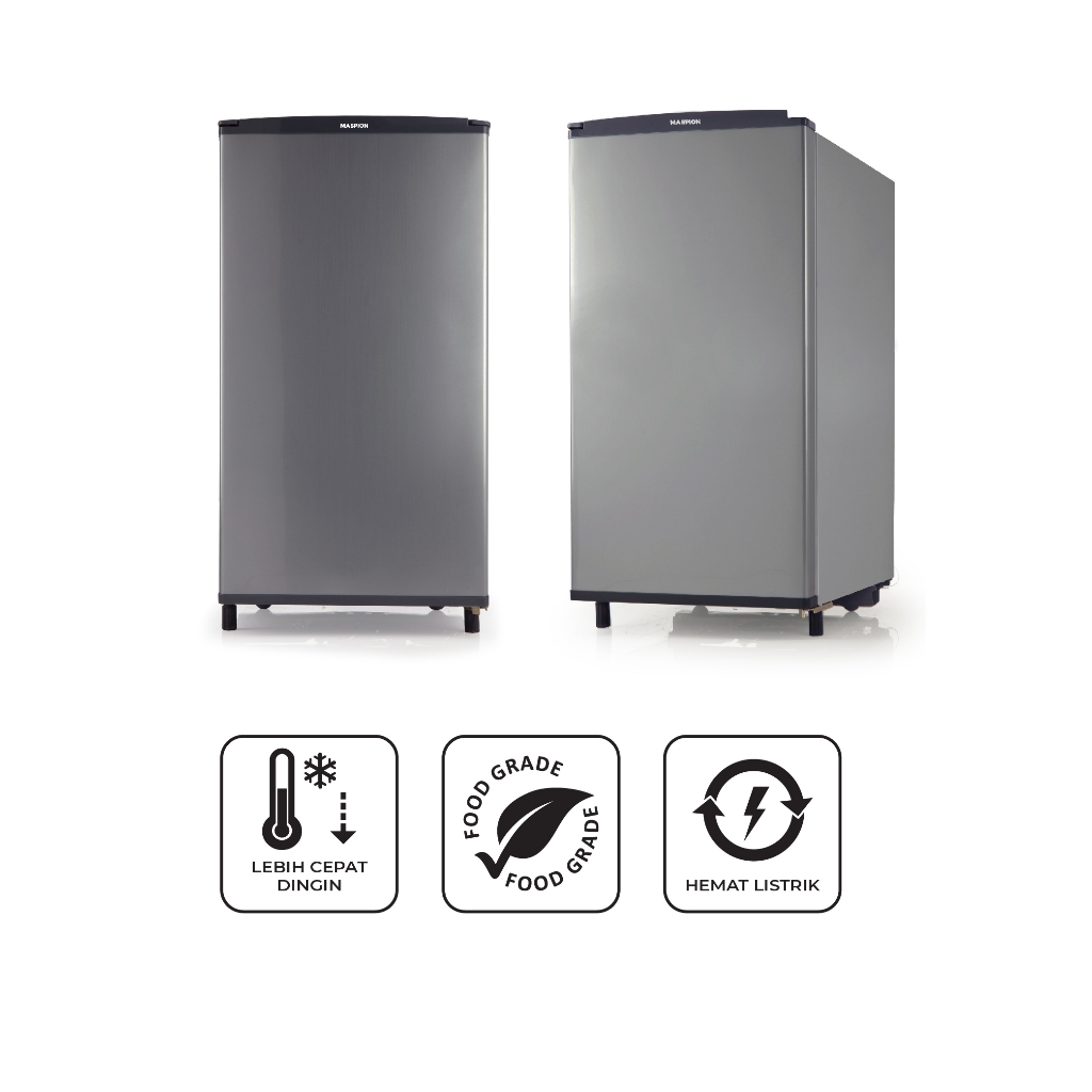 Maspion Kulkas Refrigerator Lemari ES 168 Liter URG-168 LE Series - Gambar 3