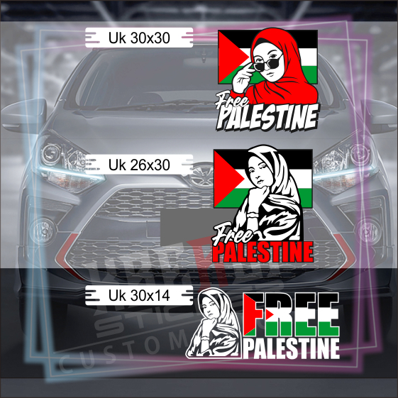 Free Palestine STICKER Car Glass STICKER Palestine Flag STICKER FREE
