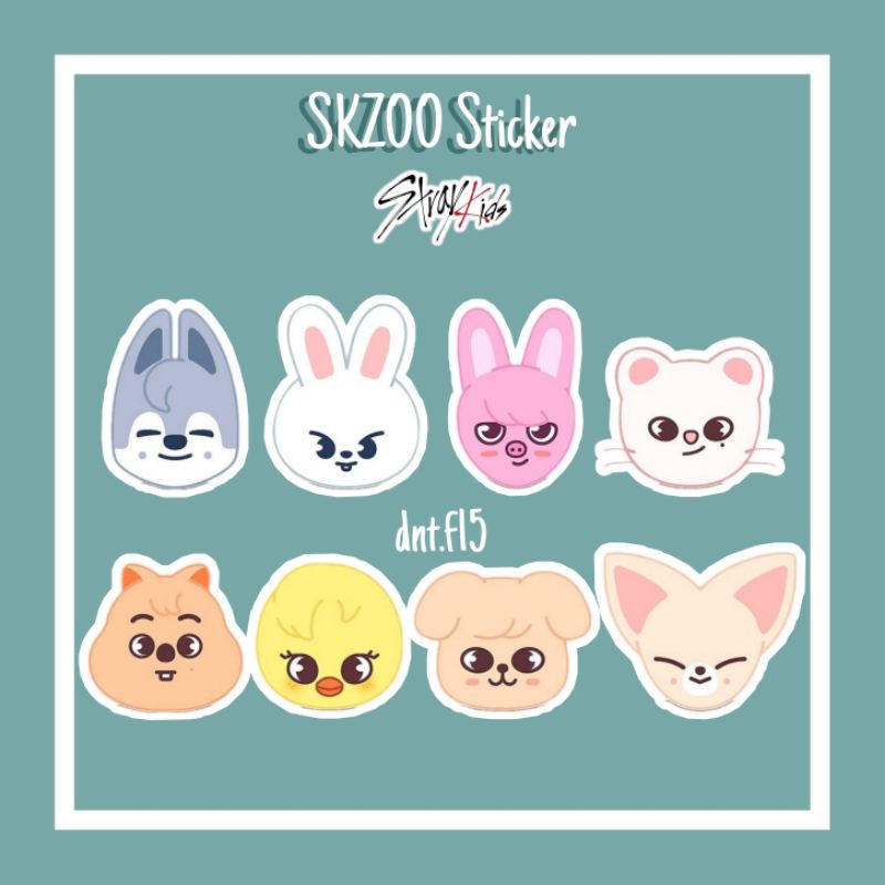 Stray Kids SKZOO Sticker (Face Ver.) | Shopee Singapore