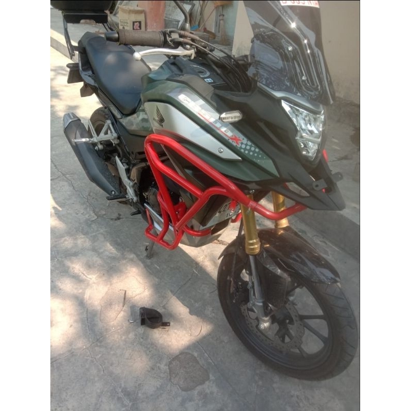 Crashbar HONDA CB150X CRASH BAR CBX BODY Guard HONDA CB150X FRAME BODY Shopee Singapore