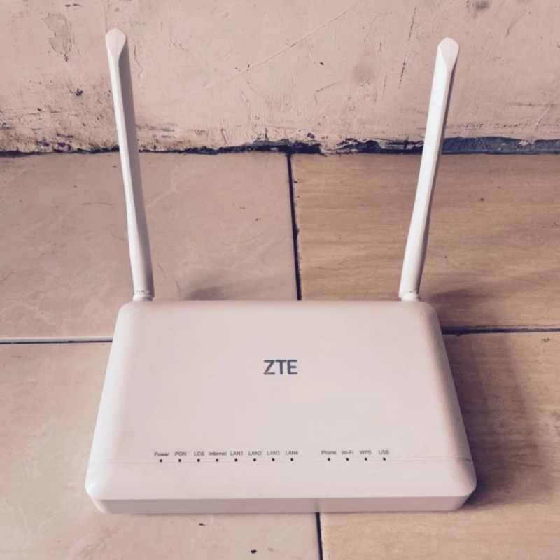 Zte ZXHN F670L GPON ONT Wireless Modem Router Shopee Singapore