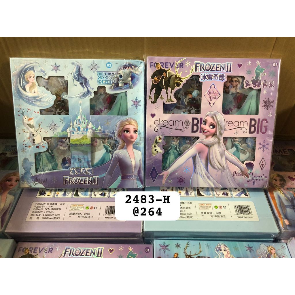 Disney Elsa Frozen Sticker Nono Momo Viral Aesthetic Sticker 100 ...