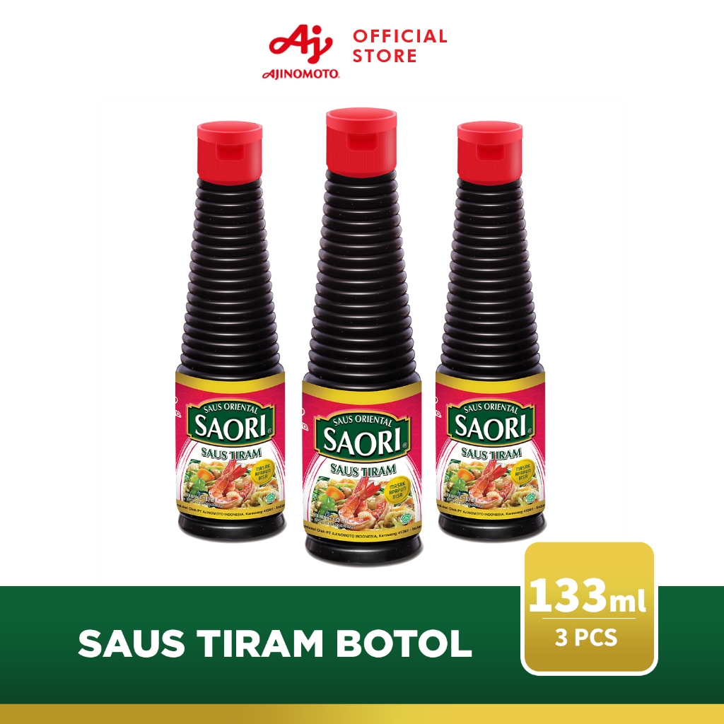 SAORIÂ® Saus Tiram 3pcs Rasa Gurih Manis Asin - Gambar 3