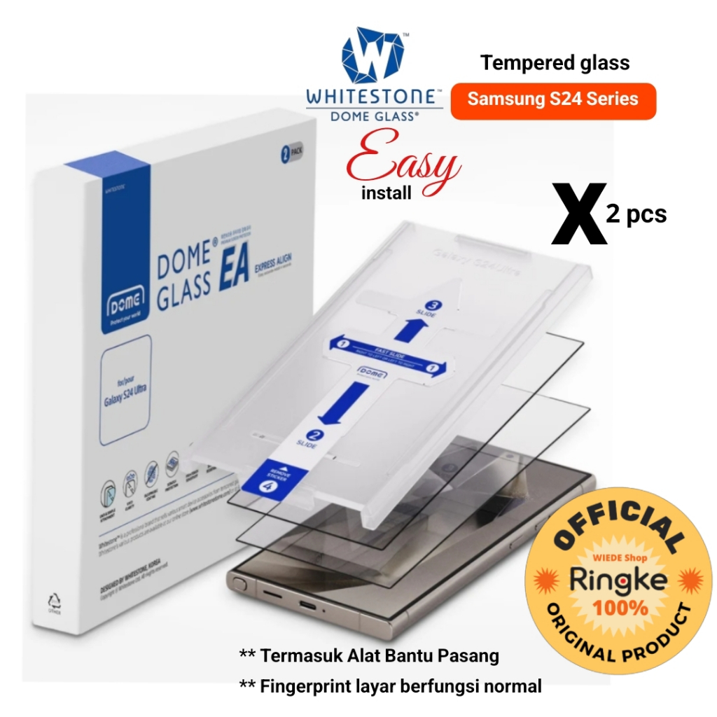 Whitestone Dome Screen Protector Tempered Glass Samsung Galaxy S24