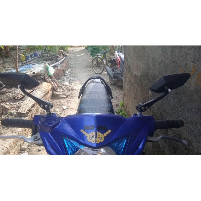 SPION KOSO MODEL TANDUK BAHAN BESI UNIVERSAL NMAX PCX VARIO 125 150 / SPION VARIASI MODEL KOSO KEREN - Gambar 4