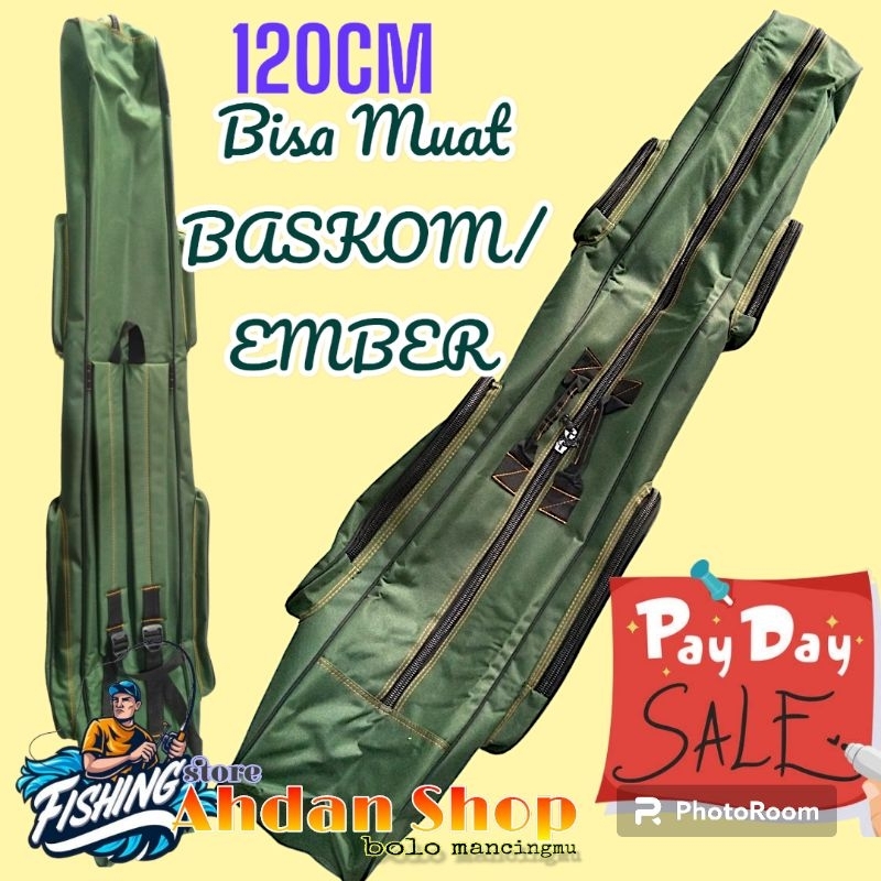 Fishing Rod Bag Carrying Backpack WATERPROOF WATERPROOF 75CM 90CM 100CM