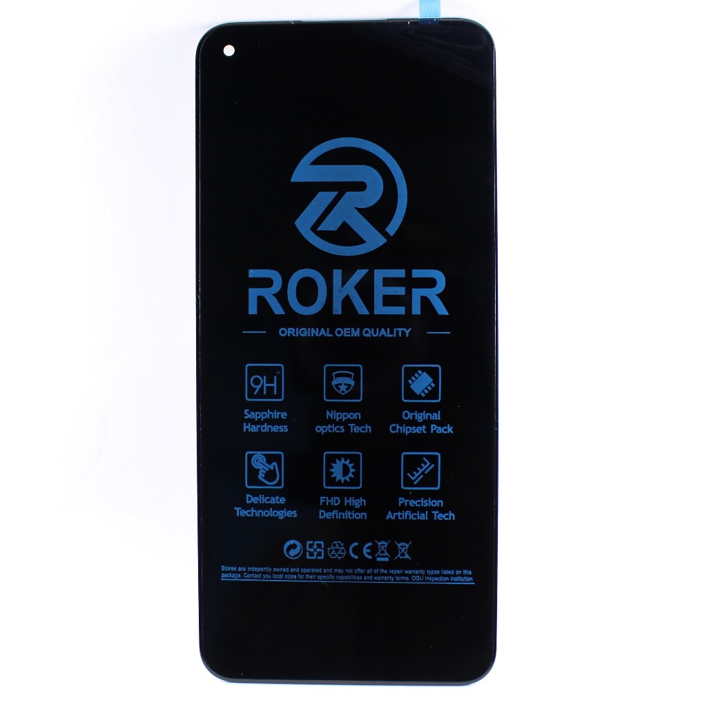 ROKER LCD TOUCHSCREEN OPPO A53 / Realme C17/ Realme 7i /A33 TS FULLSET ORIGINAL BY ROKER - Gambar 2