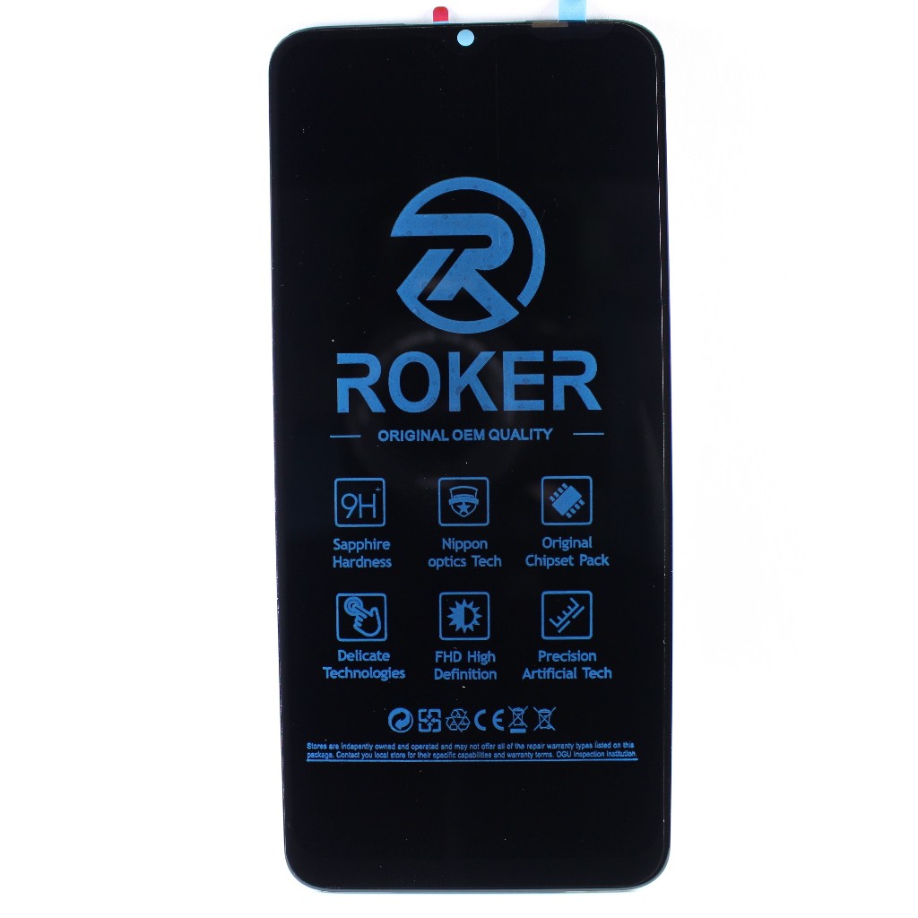 ROKER LCD TOUCHSCREEN REALME C21Y RMX3261 - C25Y RMX3265 RMX3268 LCD TS FULLSET ORIGINAL BY ROKER - Gambar 2
