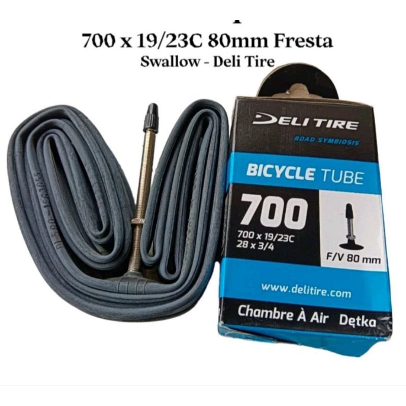 Bicycle Inner Tube 700x19/23c Inner Tube RB Fixie Valve 80mm Shopee