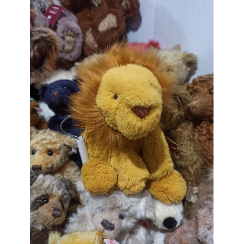 Jellycat smudge lion Shopee Singapore