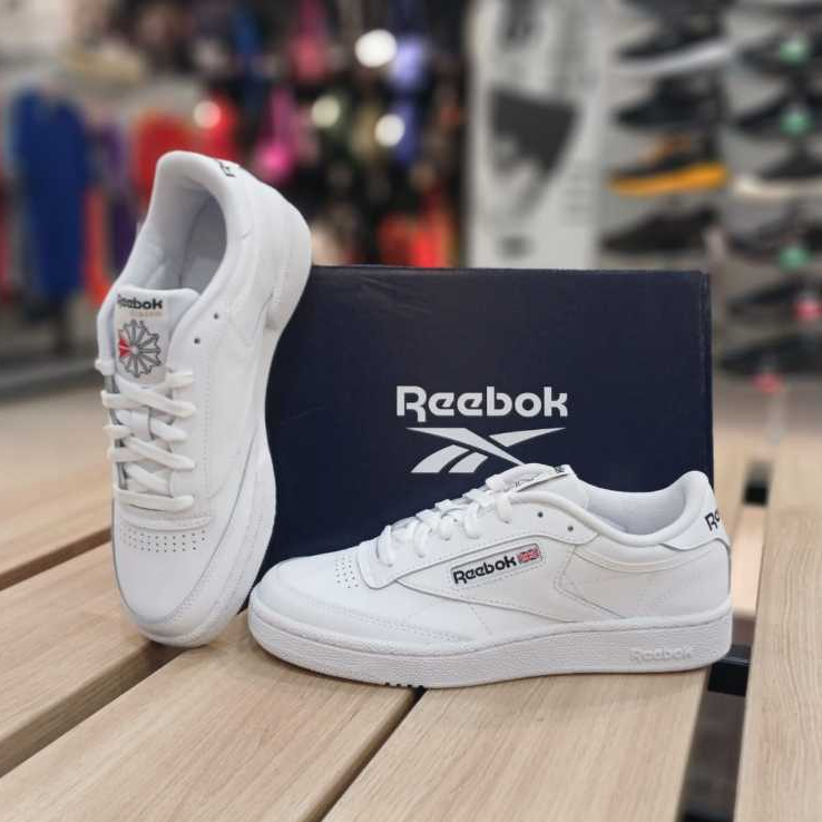 Sneakers REEBOK Classic Club C 85 White 100009940 Original