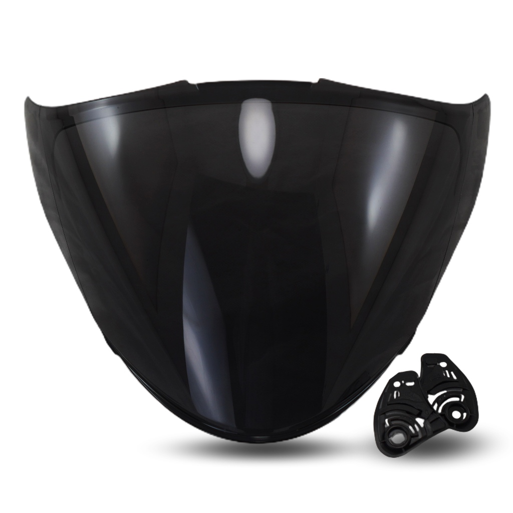 Kaca Helm Visor Flat SIlver Gold Smoke Clear Terbaru SNI - Gambar 4