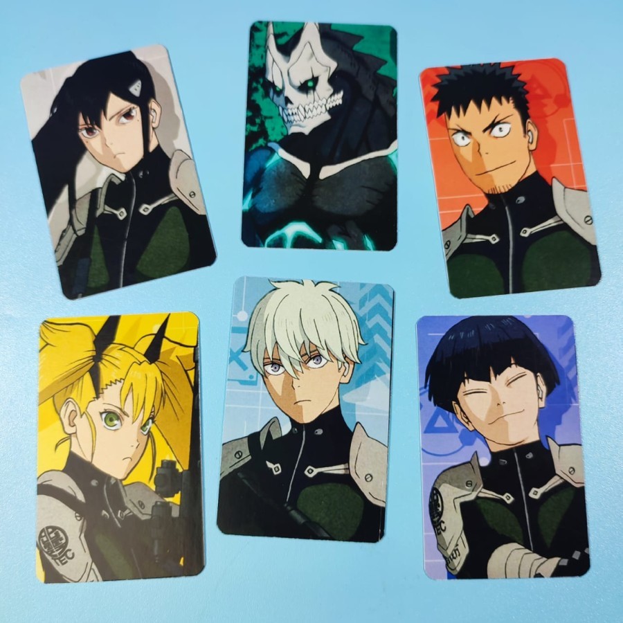 Photocard 1set Anime Kaijuu 8 - Gou - Card 1 Set Anime Character Kafka -  Reno - Soushirou - Mina | Shopee Singapore