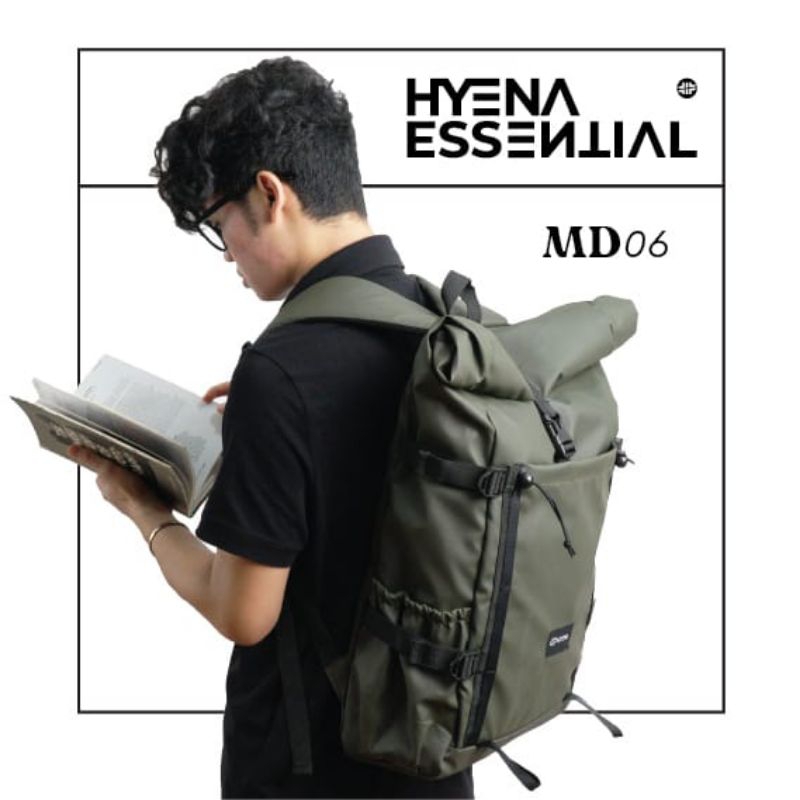 Hyena - Functional Indoor & Outdoor Laptop Backpack MD-06 / Waterproof ...