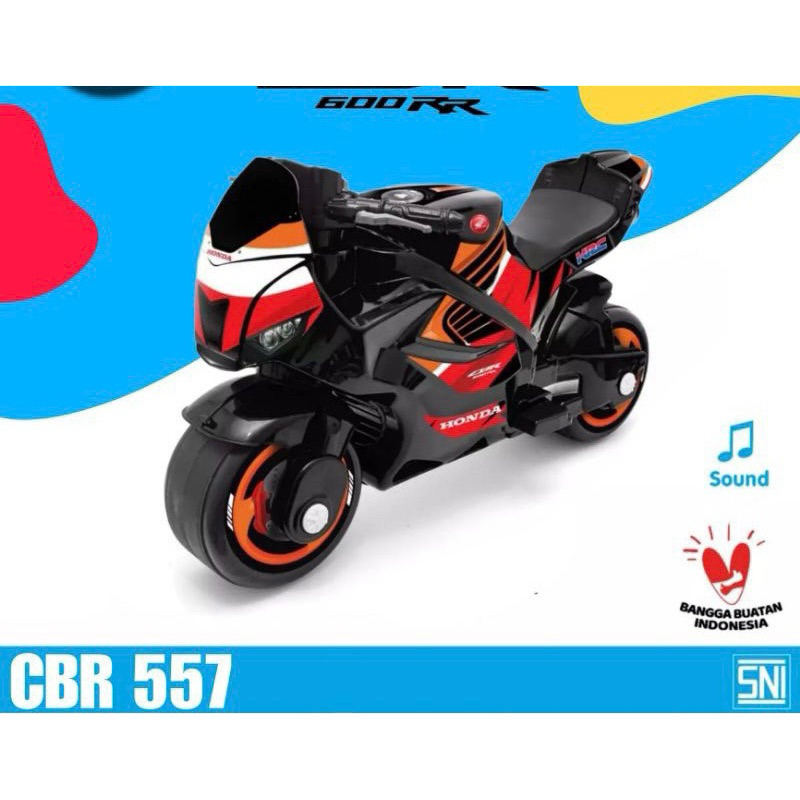 Balance Bike Anak Honda CBR 600RR Sporty Design - Gambar 4