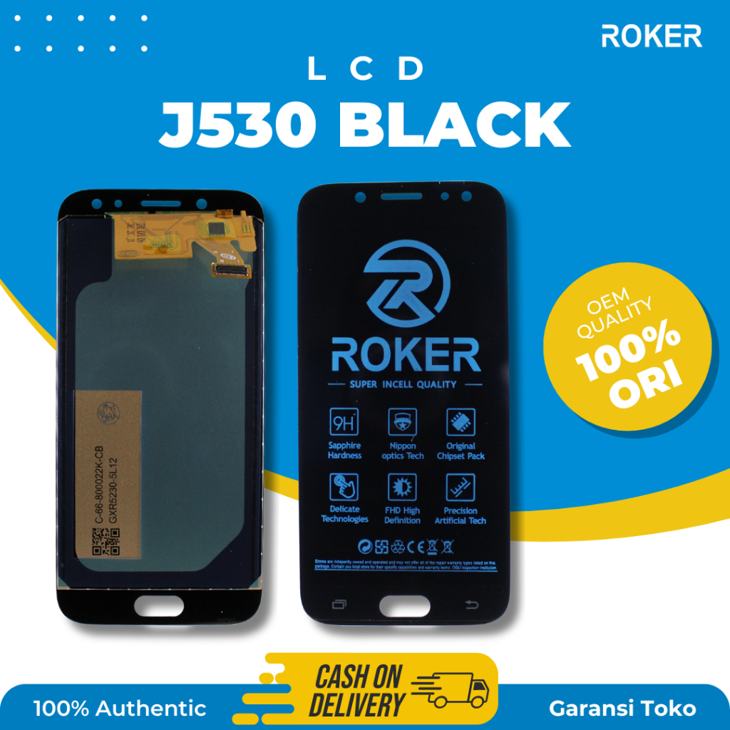 ROKER LCD TOUCHSCREEN SAMSUNG J530 / J5 PRO FULLSET BY ROKER