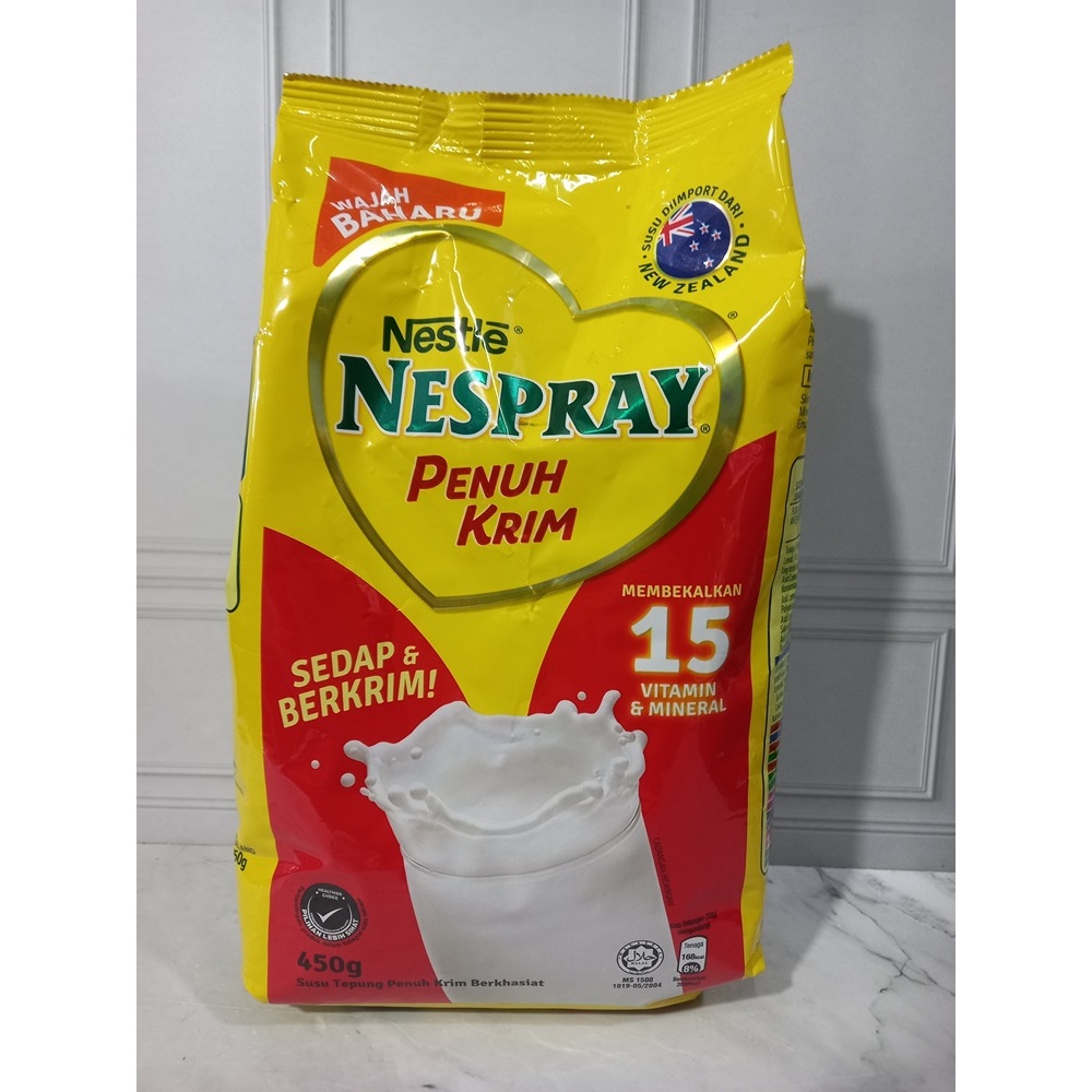 Nestle NESPRAY Full Cream 450 GR | Shopee Singapore