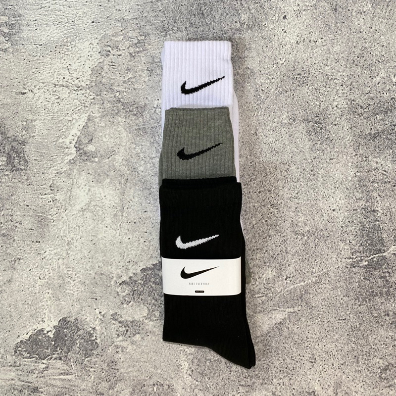 3pcs BUNDLING Long NIKE Socks | Shopee Singapore