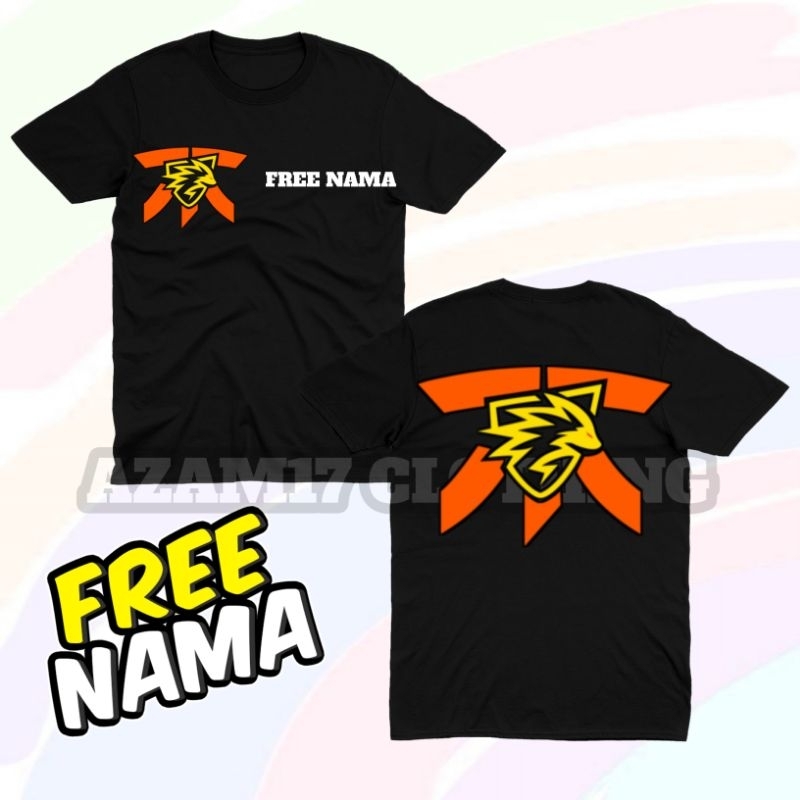 Children's T-Shirt MOBILE LEGENDS FNATIC ONIC FREE Name/ONIC ESPORT ...