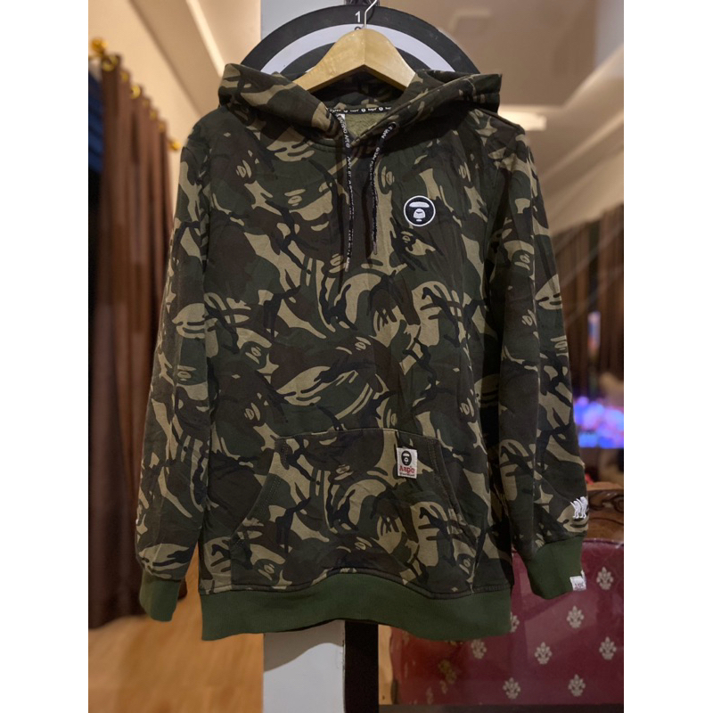 Aape hoodie camo clearance