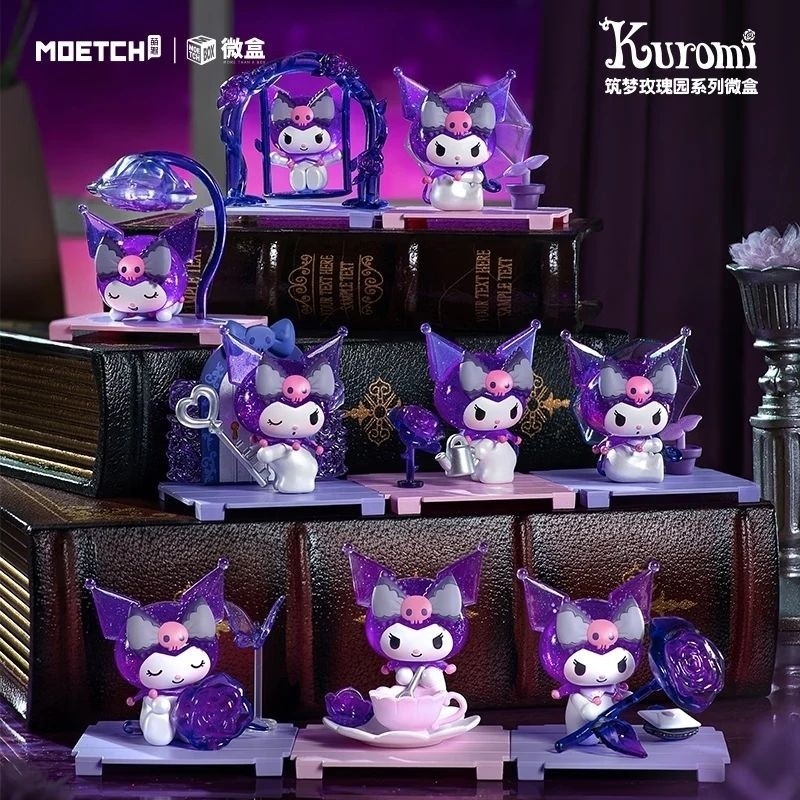Sanrio Blind Box Kuromi Dream Rose Garden Series Mini Box
