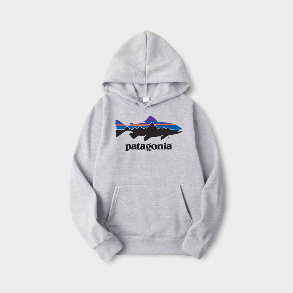 Patagonia FISH PULLOVER HOODIE Men FULL PRINT HOODIE PATAGONIA FISH UNISEX Shopee Singapore