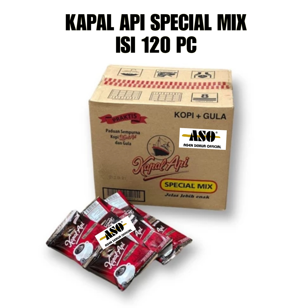 KOPI KAPAL API SPECIAL MIX 25 gr KOPI ( DUS = 120 pc ) - Gambar 2