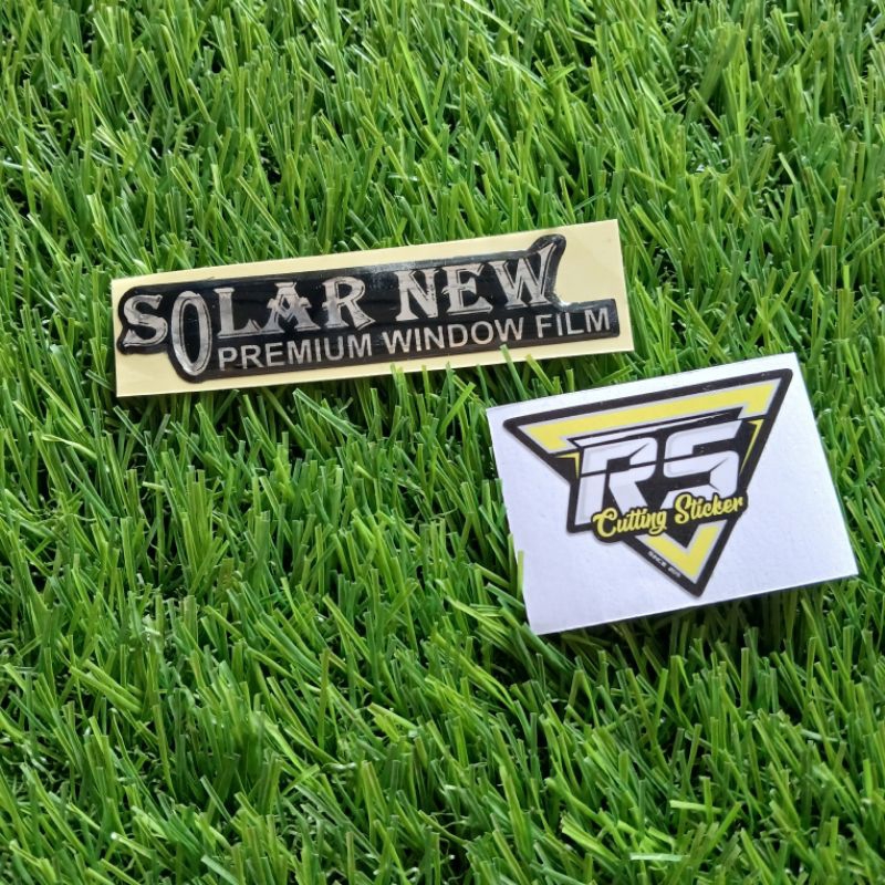 New premium solar window film emblem sticker | Shopee Singapore